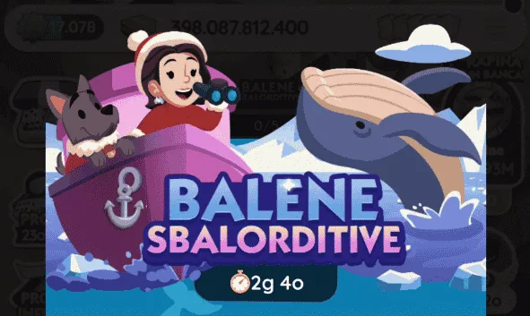 Evento Balene Sbalorditive Monopoly Go (Elenco dei Premi)